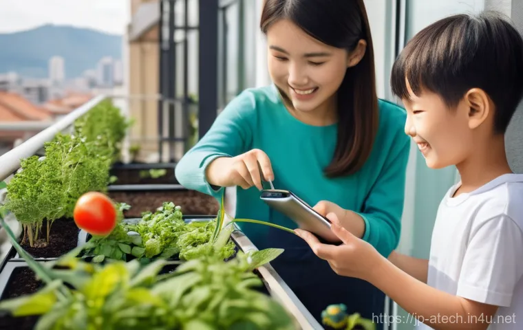 농업기술과 원예 기술 실무 - **Prompt 1: Indoor Hydroponic Garden**
    "A bright and clean image of a young Japanese woman in he...